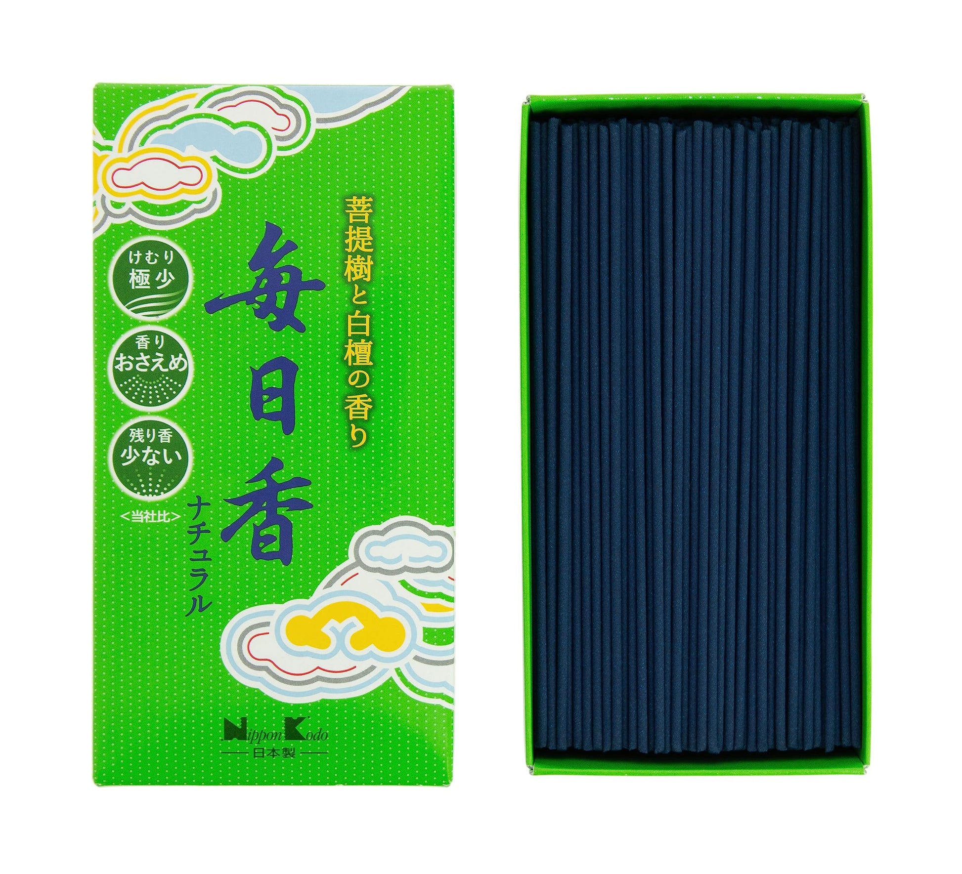 【まとめ買い】毎日香ナチュラル バラ詰 容量140G×5点セット 日本香堂 お線香
