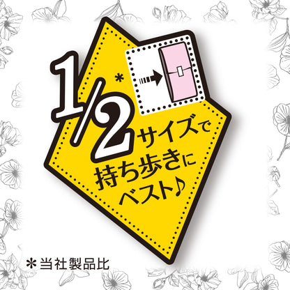 【まとめ買い】センターインコンパクト　1／2　無香料 多い夜用　12枚 容量12枚×18点セット 生理用品