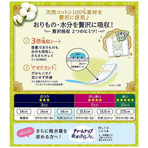 【まとめ買い】ソフィ Kiyoraぜいたく吸収天然コットン52枚 容量52枚×24点セット ユニ・チャーム（ユニチャーム） 生理用品
