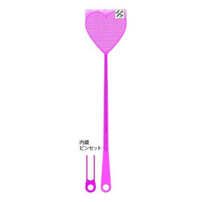 【まとめ買い】Heart Smash ハエたたき ピンセット付 容量1個×10点セット 小久保工業所 殺虫剤・ハエ・蚊