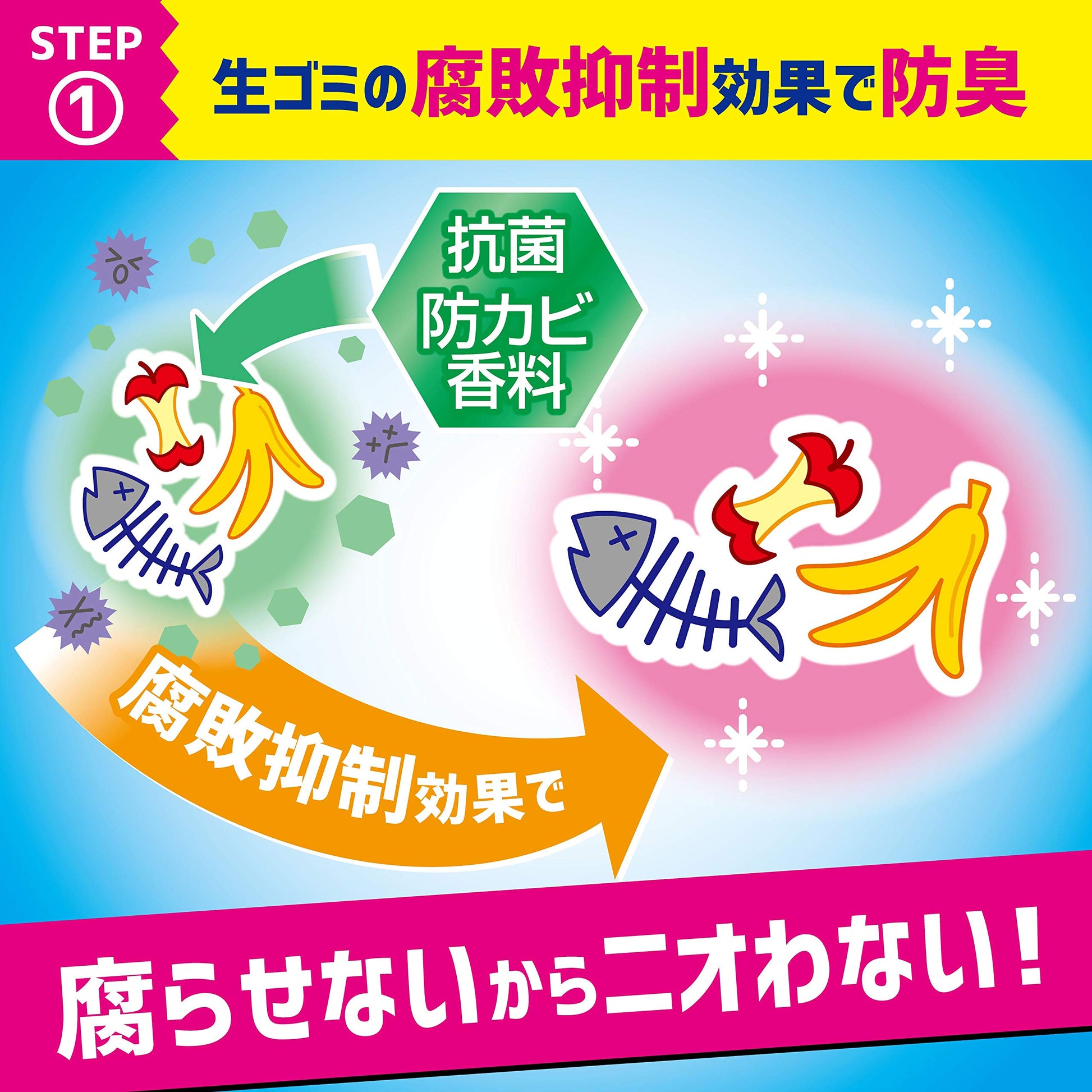 【まとめ買い】クリーンフローゴミ箱のニオイがなくなる貼る消臭剤ミントの香り 容量1個×10点セット金鳥 芳香剤・キッチン