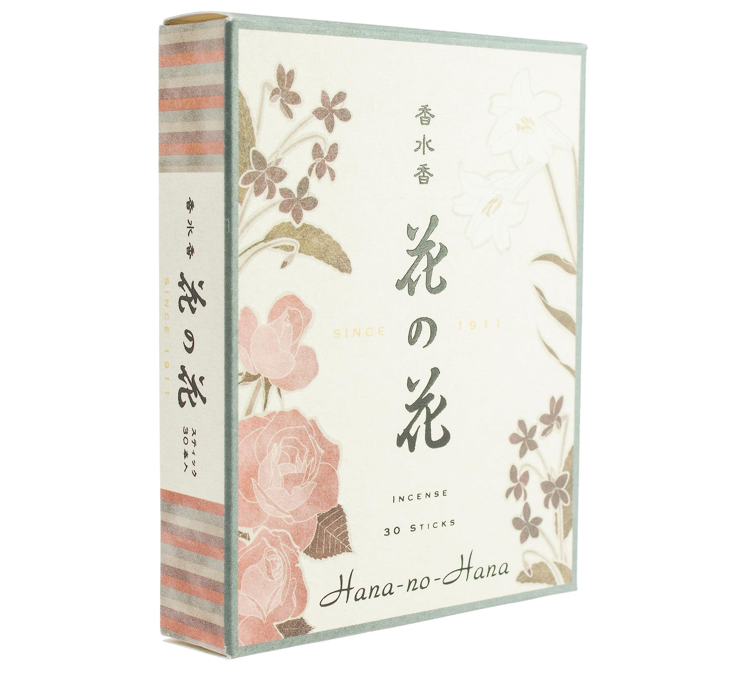【まとめ買い】香水香　花の花　３種入　スティック３０本入 容量30本×10点セット 日本香堂 お香