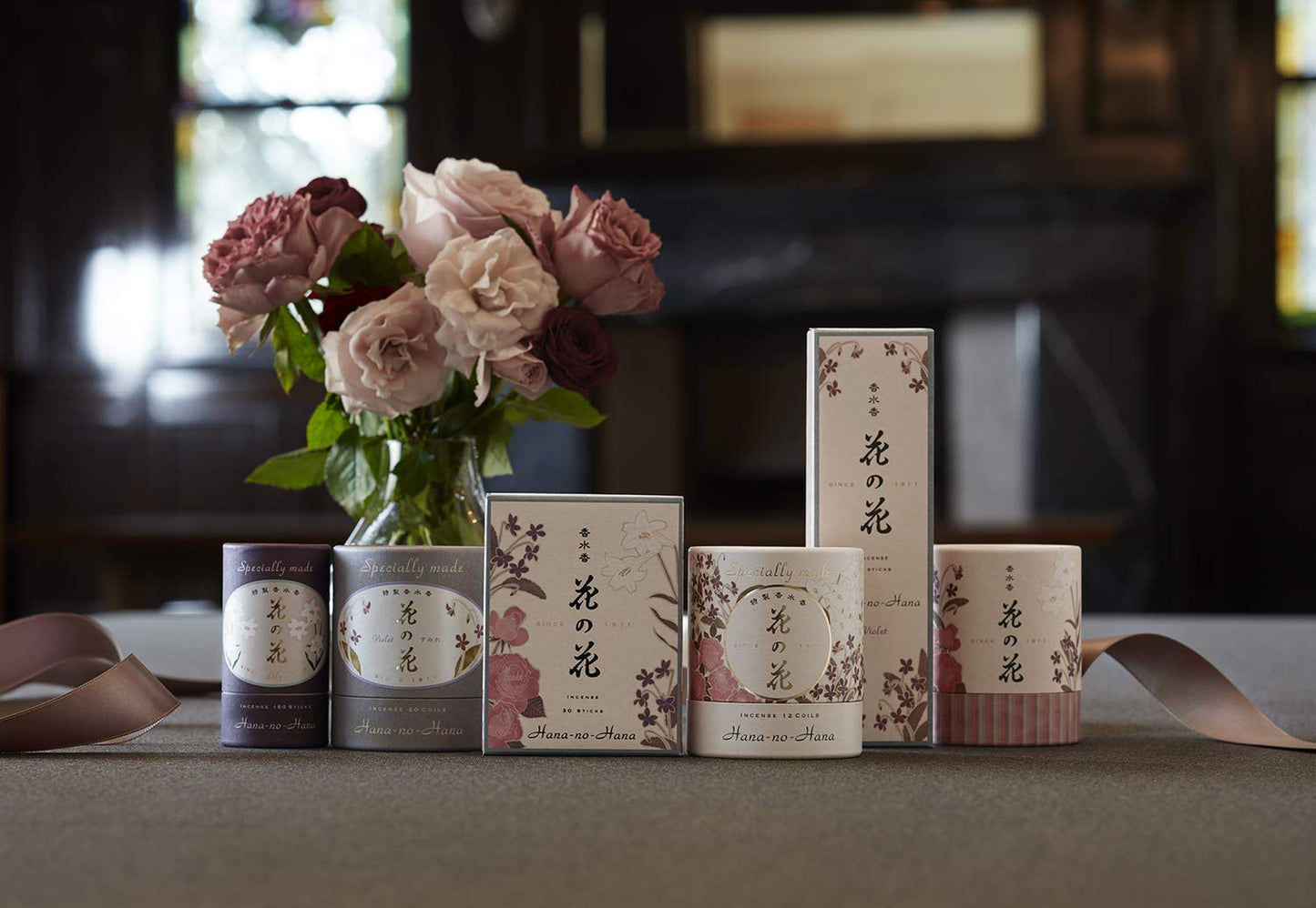 【まとめ買い】香水香　花の花　３種入　スティック３０本入 容量30本×10点セット 日本香堂 お香