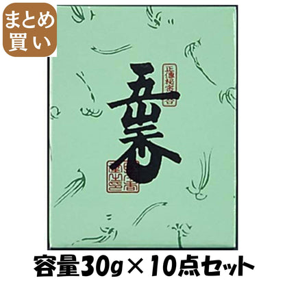 【まとめ買い】五山香　紙箱　３０ｇ入 容量30G×10点セット 日本香堂 お線香