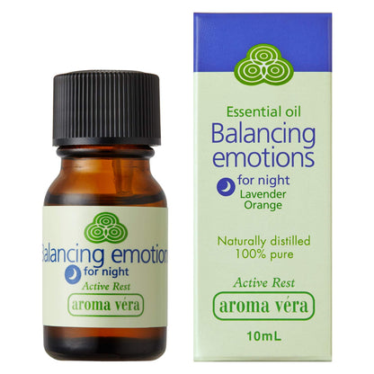 【まとめ買い】アロマベラ　エッセンシャルオイル　バランシングエモーション　夜用　１０ＭＬ 容量10ML×6点セット 日本香堂 お香