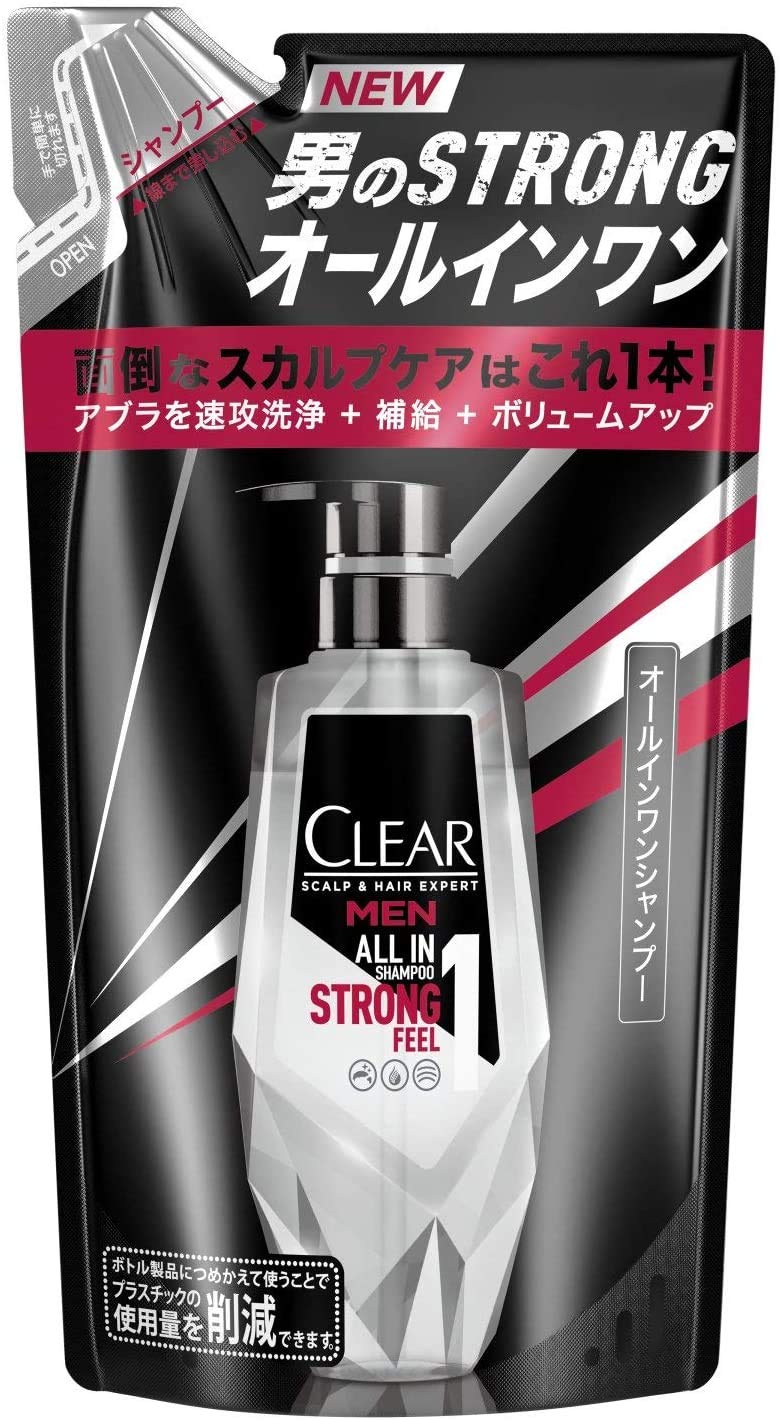 【まとめ買い】クリアフォーメン オールインワンシャンプー 詰替え用 容量280G×18点セット ユニリーバ シャンプー