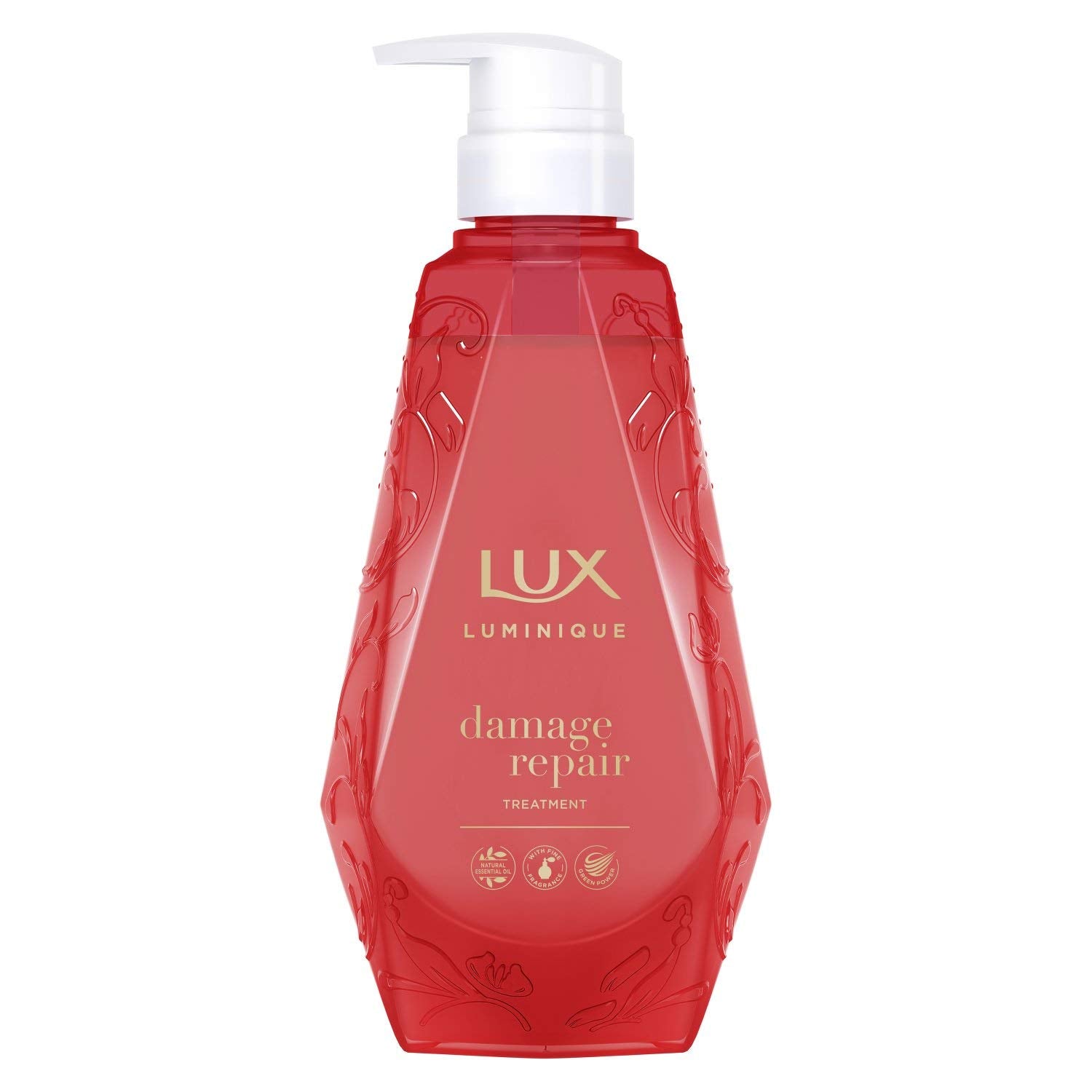 【まとめ買い】ラックス ルミニーク ダメージリペア トリートメント ポンプ 容量450G×12点セット ユニリーバ ヘアトリートメント