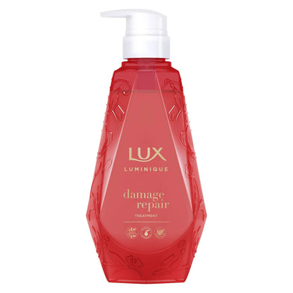 【まとめ買い】ラックス ルミニーク ダメージリペア トリートメント ポンプ 容量450G×12点セット ユニリーバ ヘアトリートメント