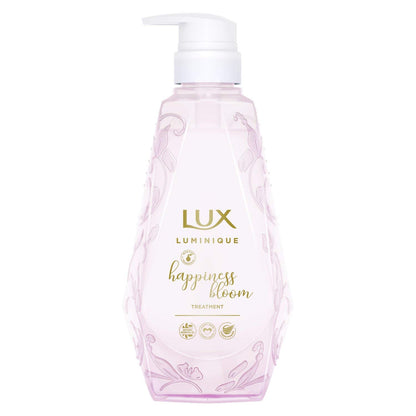 【まとめ買い】ラックス ルミニーク ハピネスブルーム トリートメント ポンプ 容量450G×12点セットユニリーバ ヘアトリートメント