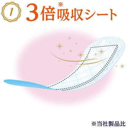 【まとめ買い】ソフィ Kiyoraぜいたく吸収ホワイトフローラル少し多い用 52枚 容量52枚×24点セットユニ・チャーム 生理用品