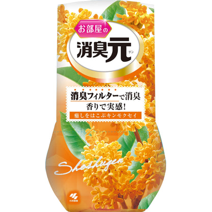 【まとめ買い】お部屋の消臭元 癒やしをはこぶキンモクセイ 400ML 容量400mL×16点セット 小林製薬 芳香剤・部屋用