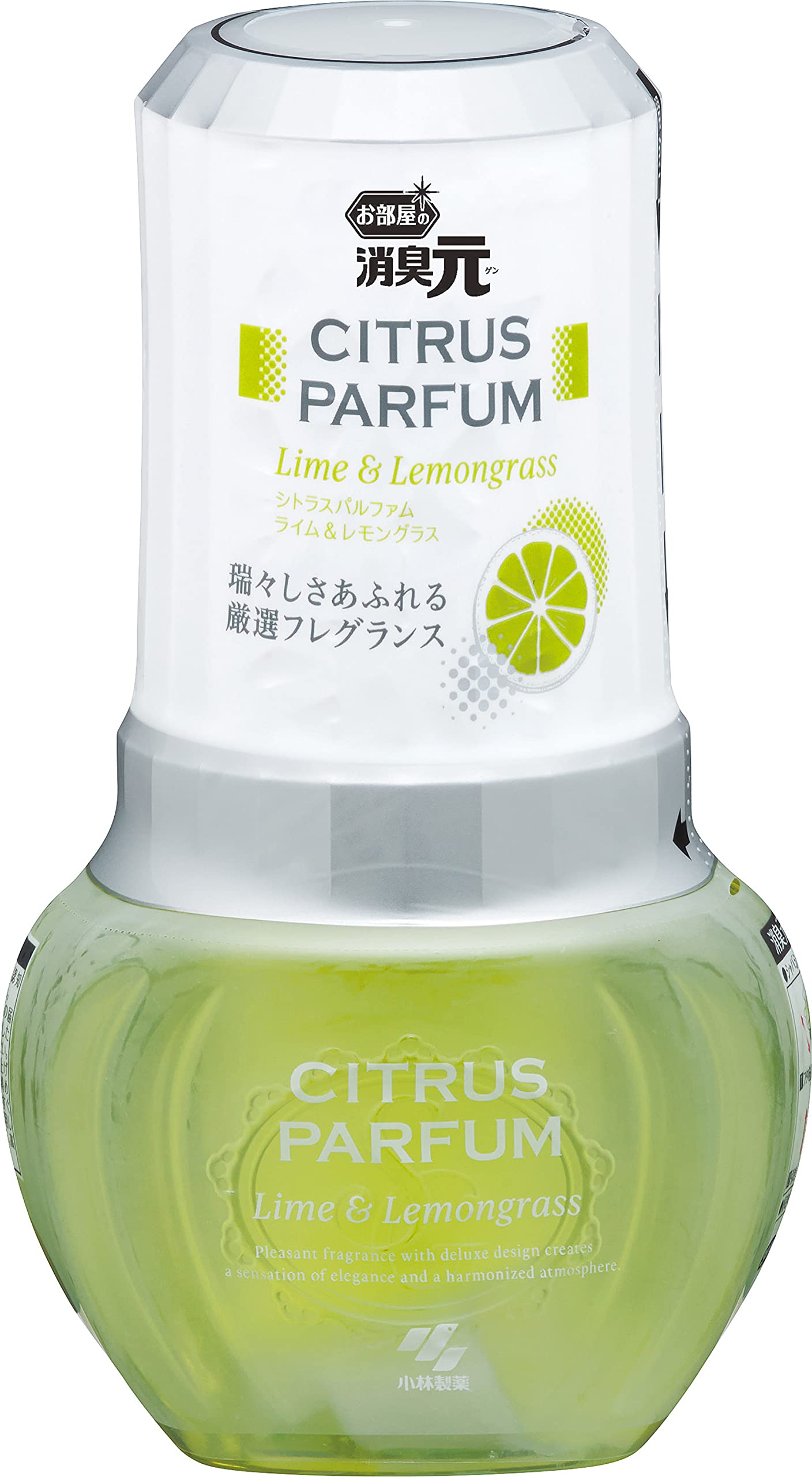 【まとめ買い】お部屋の消臭元 シトラスパルファムライム＆レモングラス 容量400mL×16点セット 小林製薬 芳香剤・部屋用