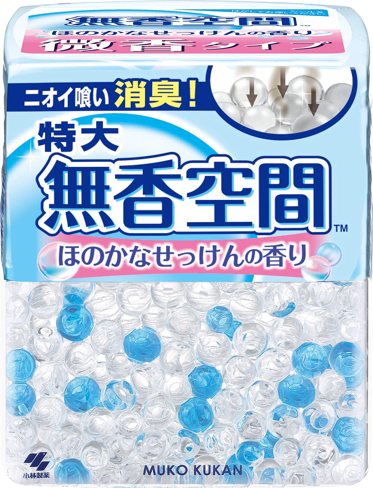 【まとめ買い】無香空間 特大ほのかなせっけん 630G 容量630G×10点セット 小林製薬 芳香剤・部屋用