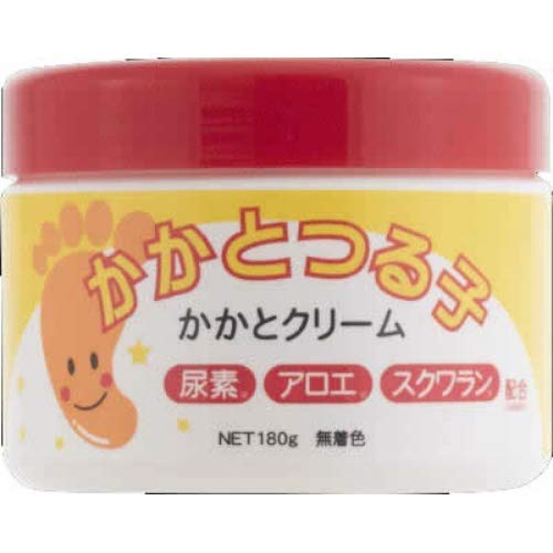 【まとめ買い】かかとつる子 クリーム 容量180G×6点セット コスメテックスローランド ボディクリーム・ローション