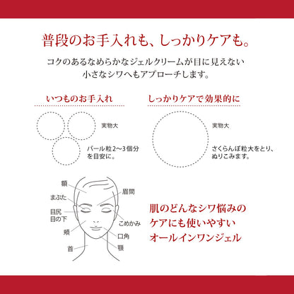 【まとめ買い】グレイスワンリンクルケアモイストジェルクリーム 6点セット コーセーコスメポート 化粧品