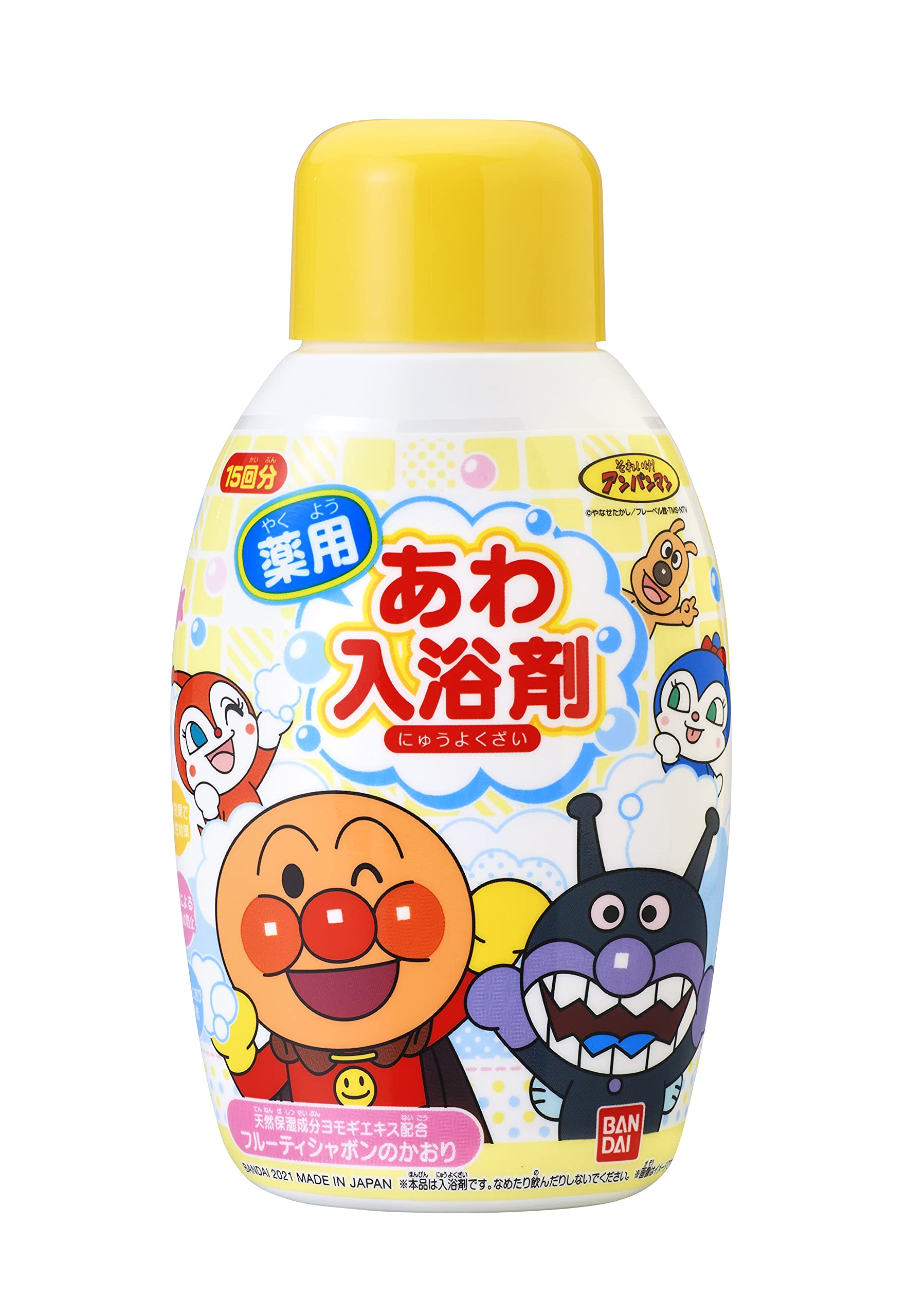 【まとめ買い】あわ入浴剤　アンパンマン　ボトルタイプ　３００ＭＬ 容量330ML×24点セット バンダイ 入浴剤