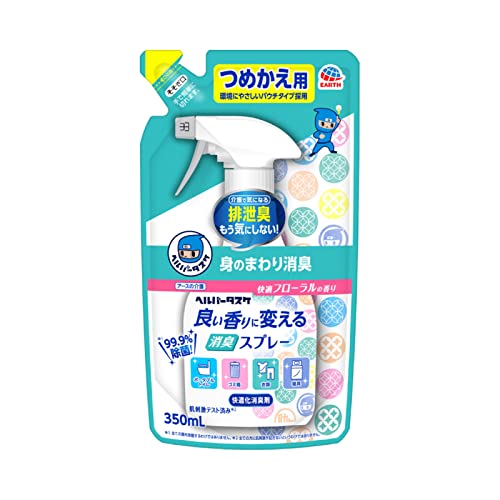 【まとめ買い】ヘルパータスケ 良い香りに変える 消臭スプレー 快適フローラルの香り 詰替 350ml 容量350ML×20点セット芳香剤・トイレ用