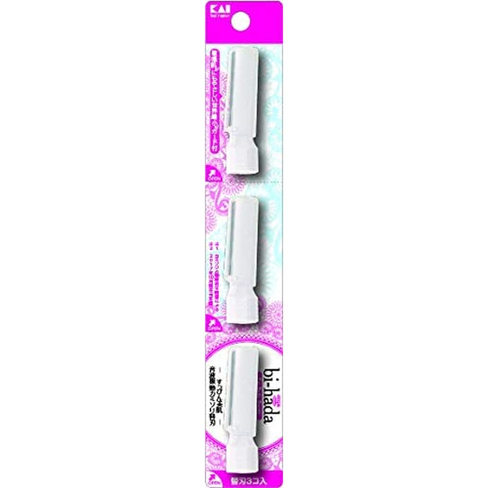 【まとめ買い】biーhada ompa L 替刃3個入 容量3個×12点セット 貝印 女性用カミソリ
