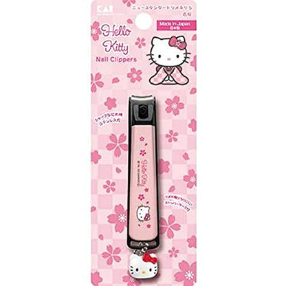 【まとめ買い】キティ和風ニュースタンダードS花桜 容量1個×6点セット 貝印 耳掃除・ツメきり