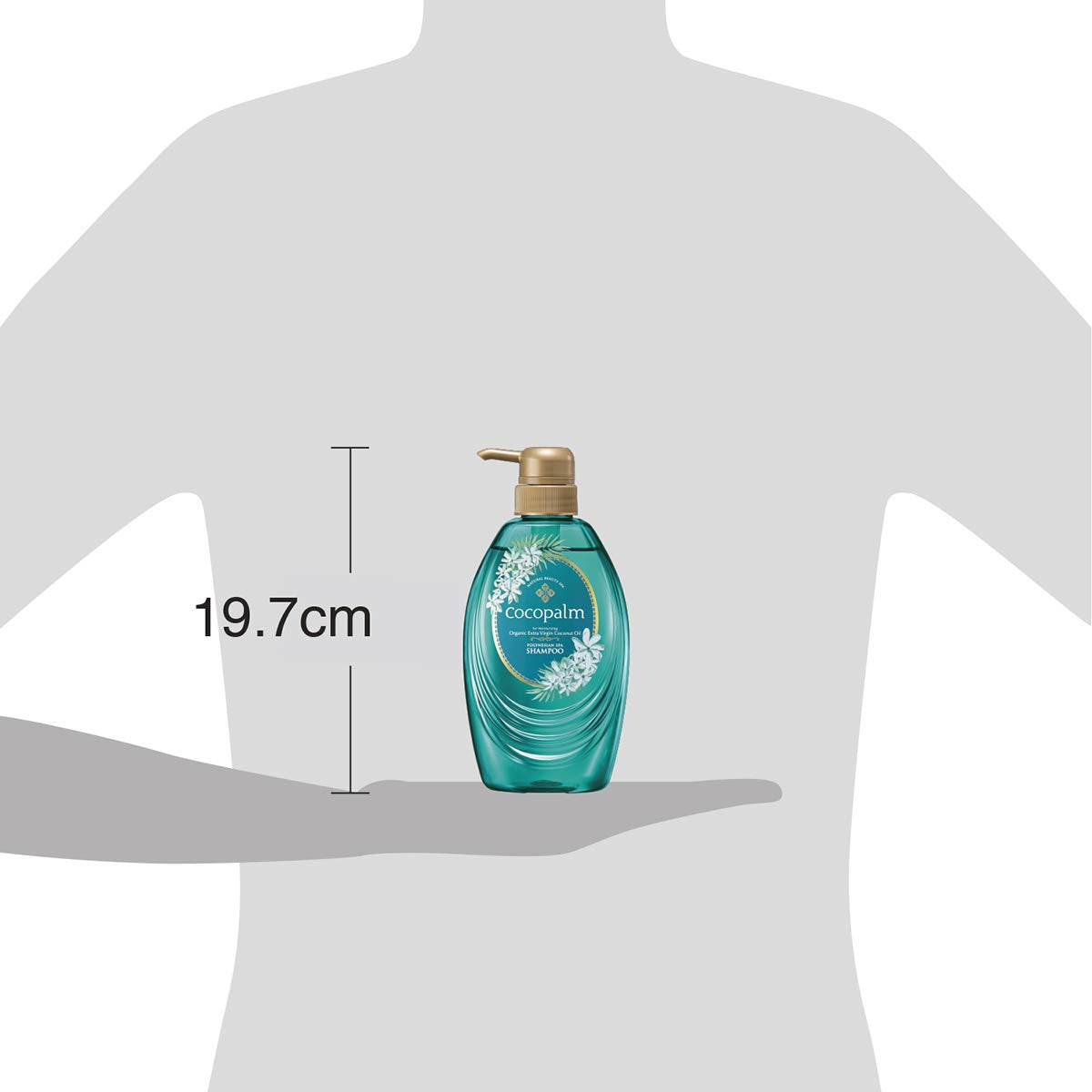【まとめ買い】ココパーム ポリネシアンスパ シャンプー 480ml 容量480ML×3点セット サラヤ シャンプー
