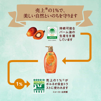 【まとめ買い】ココパーム 南国スパ シャンプー 480ml 容量480ML×3点セット サラヤ シャンプー
