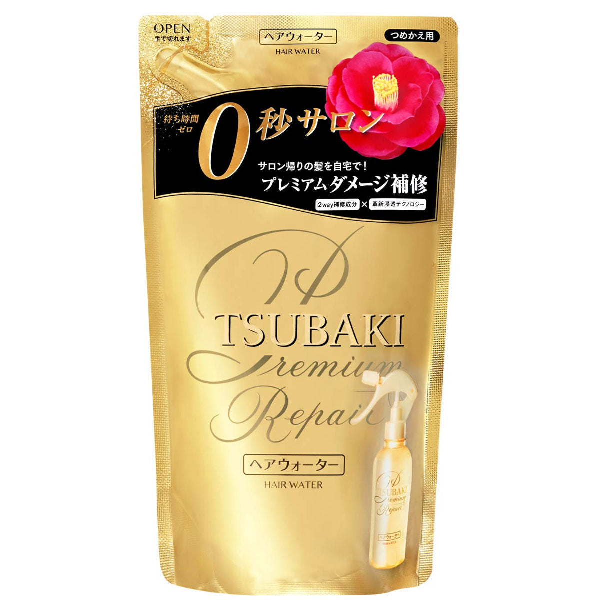 【まとめ買い】TSUBAKI ツバキ プレミアムリペア ヘアウォーター 詰替え 200ml 容量200ML×6点セット 美容液
