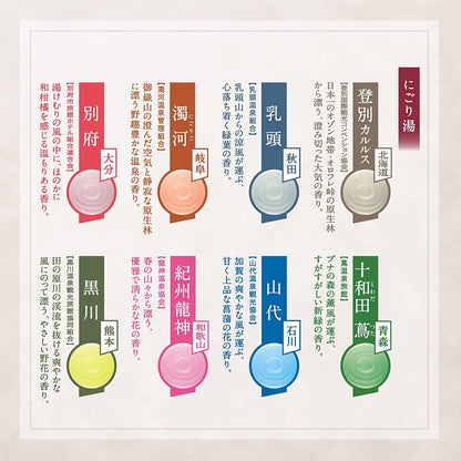 【まとめ買い】日本の名湯 にごり湯の醍醐味 30g×14包 容量14ホウ×12点セット バスクリン 入浴剤