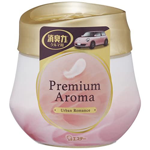 【まとめ買い】クルマの消臭力 Premium Aroma ゲルタイプ アーバンロマンス 容量90G×20点セット エステー