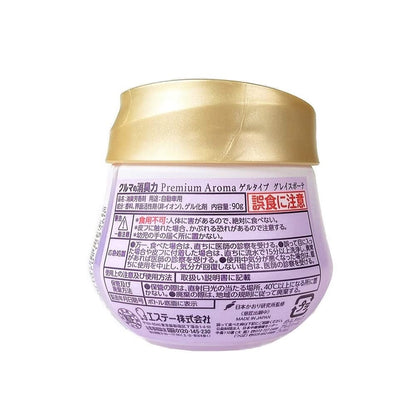 【まとめ買い】クルマの消臭力 Premium Aroma ゲルタイプ グレイスボーテ 容量90G×20点セット エステー