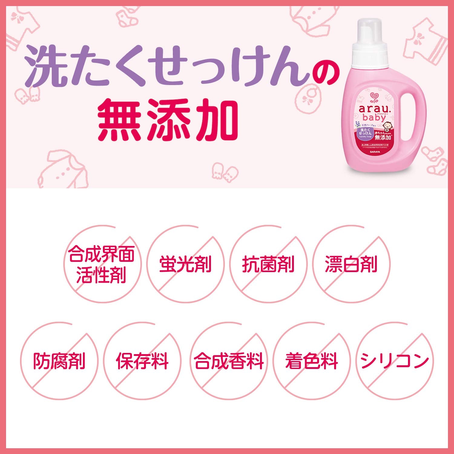 【まとめ買い】アラウベビー 洗たくせっけん詰替720ML 容量720ML×12点セット サラヤ 衣料用洗剤・自然派