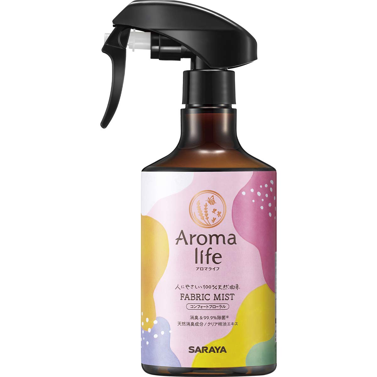 【まとめ買い】アロマライフ ファブリックミスト コンフォートフローラル285ML 容量285ML×20点セット サラヤ 芳香剤