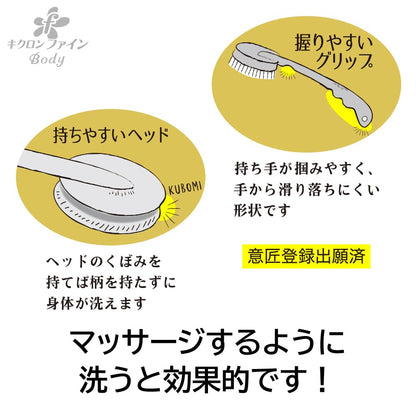 【まとめ買い】キクロンファイン　天然ボディブラシ 容量1ｺ×20点セット キクロン ボディタオル・スポンジ