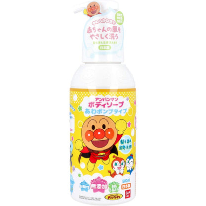 【まとめ買い】アンパンマン　ボディソープ　あわポンプタイプ 容量500ML×12点セット バンダイ ボディソープ