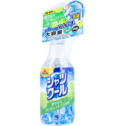 【まとめ買い】熱中対策シャツクール爽やかなフレッシュシトラスの香り大容量280ML 容量280ML×24点セット小林製薬 熱中症・冷却