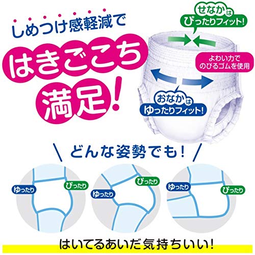 【まとめ買い】肌ケア アクティ うす型パンツ消臭抗菌プラス M－L30枚 容量30ﾏｲ×2点セット日本製紙クレシア 大人用オムツ