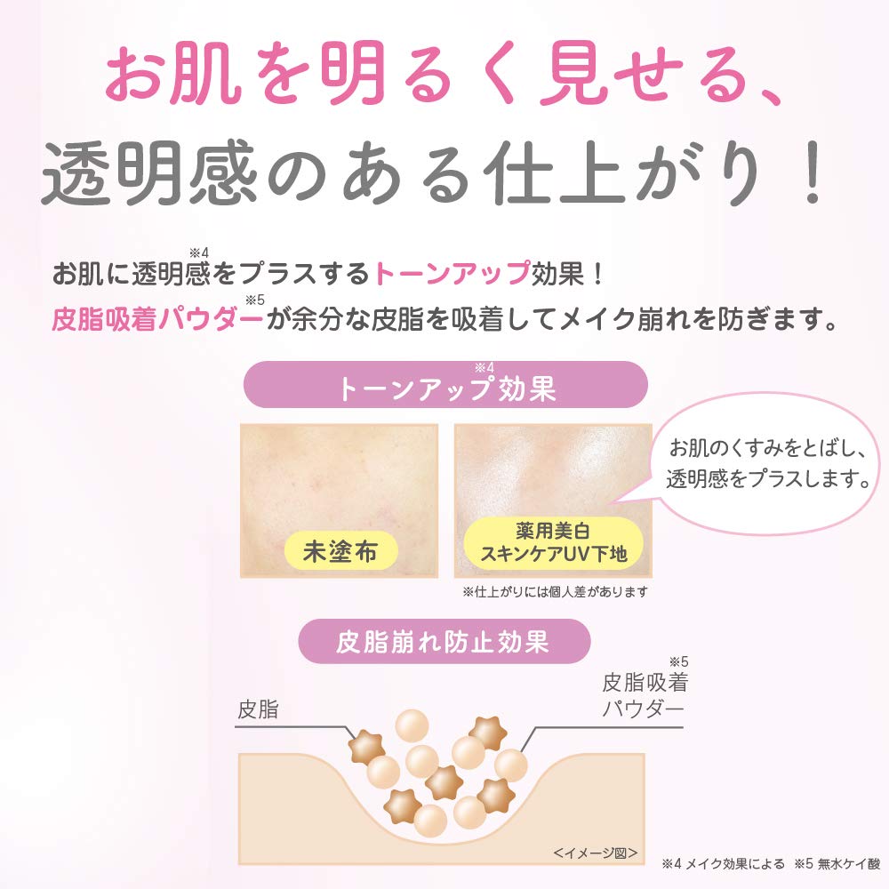 【まとめ買い】サナ なめらか本舗 薬用美白スキンケアUV下地 容量50G×3点セット 常盤薬品 メイク
