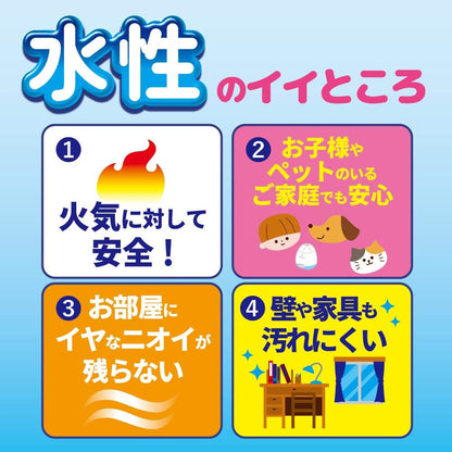 【まとめ買い】水性キンチョウリキッド60日無臭性ミルキブルーセットR 容量1ｺ×10点セット大日本除虫菊（金鳥）殺虫剤・ハエ・蚊