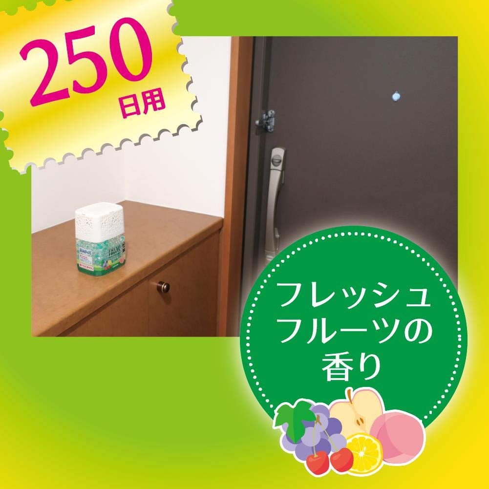 【まとめ買い】虫コナーズビーズタイプ250日フレッシュフルーツの香り 容量360G×20点セット大日本除虫菊（金鳥） 殺虫剤・虫よけ