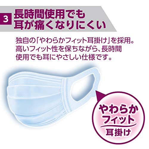 【まとめ買い】ハイパーブロックマスク ウイルス飛沫ブロック 小さめサイズ 30枚入 容量30枚×18点セット 大王製紙 マスク