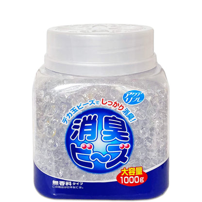 【まとめ買い】アクアリフレ消臭ビーズ本体無香料１０００ｇ 容量1000G×8点セット ライオンケミカル 芳香剤・部屋用
