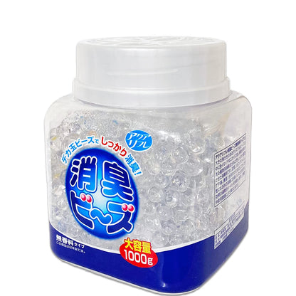 【まとめ買い】アクアリフレ消臭ビーズ本体無香料１０００ｇ 容量1000G×8点セット ライオンケミカル 芳香剤・部屋用