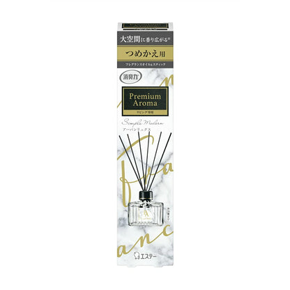 【まとめ買い】お部屋の消臭力　Ｐｒｅｍｉｕｍ　Ａｒｏｍａ　Ｓｔｉｃｋ　リビング専用　つめかえ　アーバンリュクス