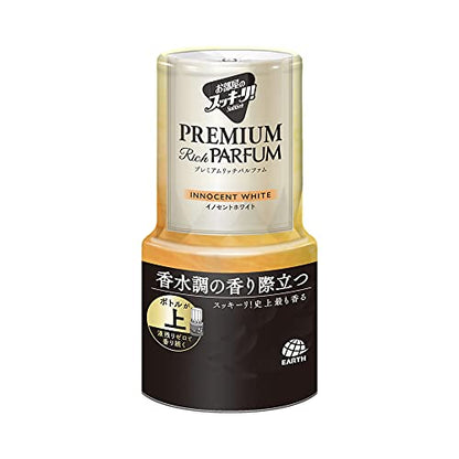 【まとめ買い】お部屋のスッキーリ！　プレミアムリッチパルファム　イノセントホワイト 容量400ML×16点セット芳香剤