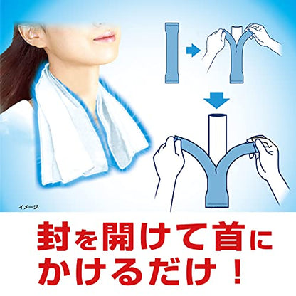 【まとめ買い】熱中対策冷やしタオル5本入り 容量5本×24点セット 小林製薬 熱中症・冷却