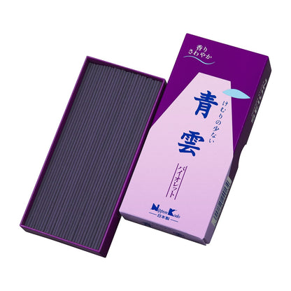 【まとめ買い】青雲バイオレットバラ詰　約８０Ｇ 容量80G×5点セット 日本香堂 お線香