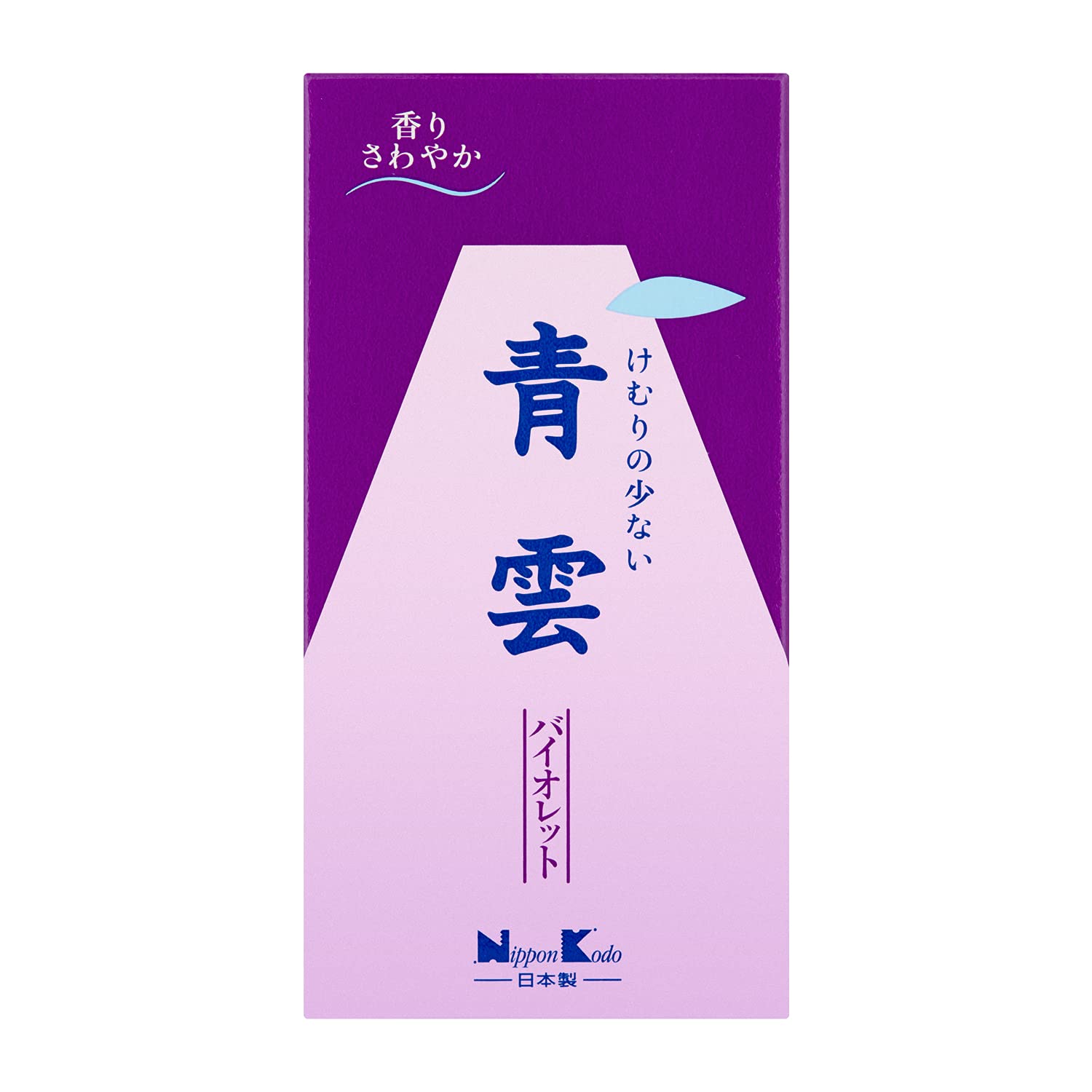 【まとめ買い】青雲バイオレットバラ詰　約１２５Ｇ 容量125G×5点セット 日本香堂 お線香