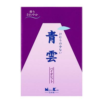【まとめ買い】青雲バイオレット徳用大型バラ詰　約２７５Ｇ 容量275G×5点セット 日本香堂 お線香
