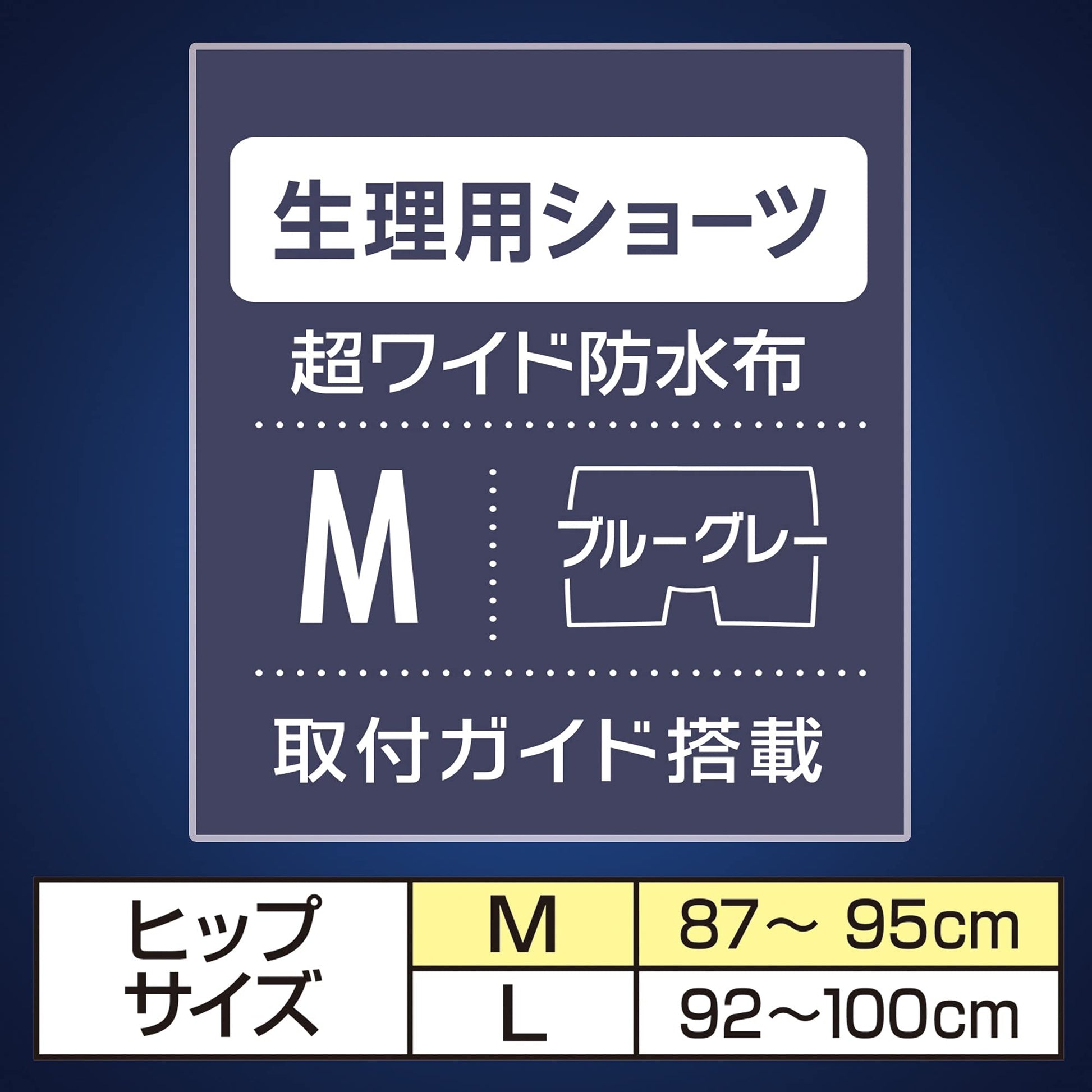 【まとめ買い】ソフィ超熟睡密着フィットショーツＭブルーグレー 容量1ﾏｲ×12点セットユニ・チャーム（ユニチャーム） 生理用品