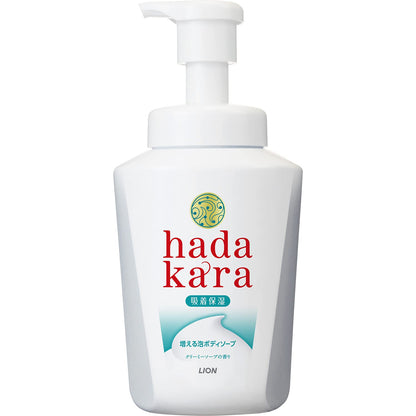【まとめ買い】ｈａｄａｋａｒａボディソープ泡で出てくるタイプクリーミーソープの香り本体 容量550ML×12点セットボディソープ