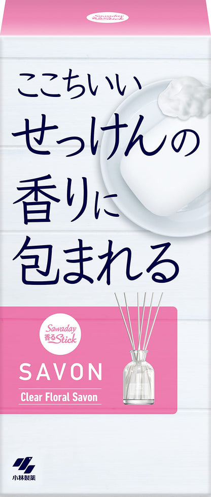 【まとめ買い】ＳＡＷＡＤＡＹ香るＳＴＩＣＫ　ＳＡＶＯＮ　ＣｌｅａｒＦｌｏｒａｌＳａｖｏｎ 容量70ML×21点セット芳香剤・部屋用